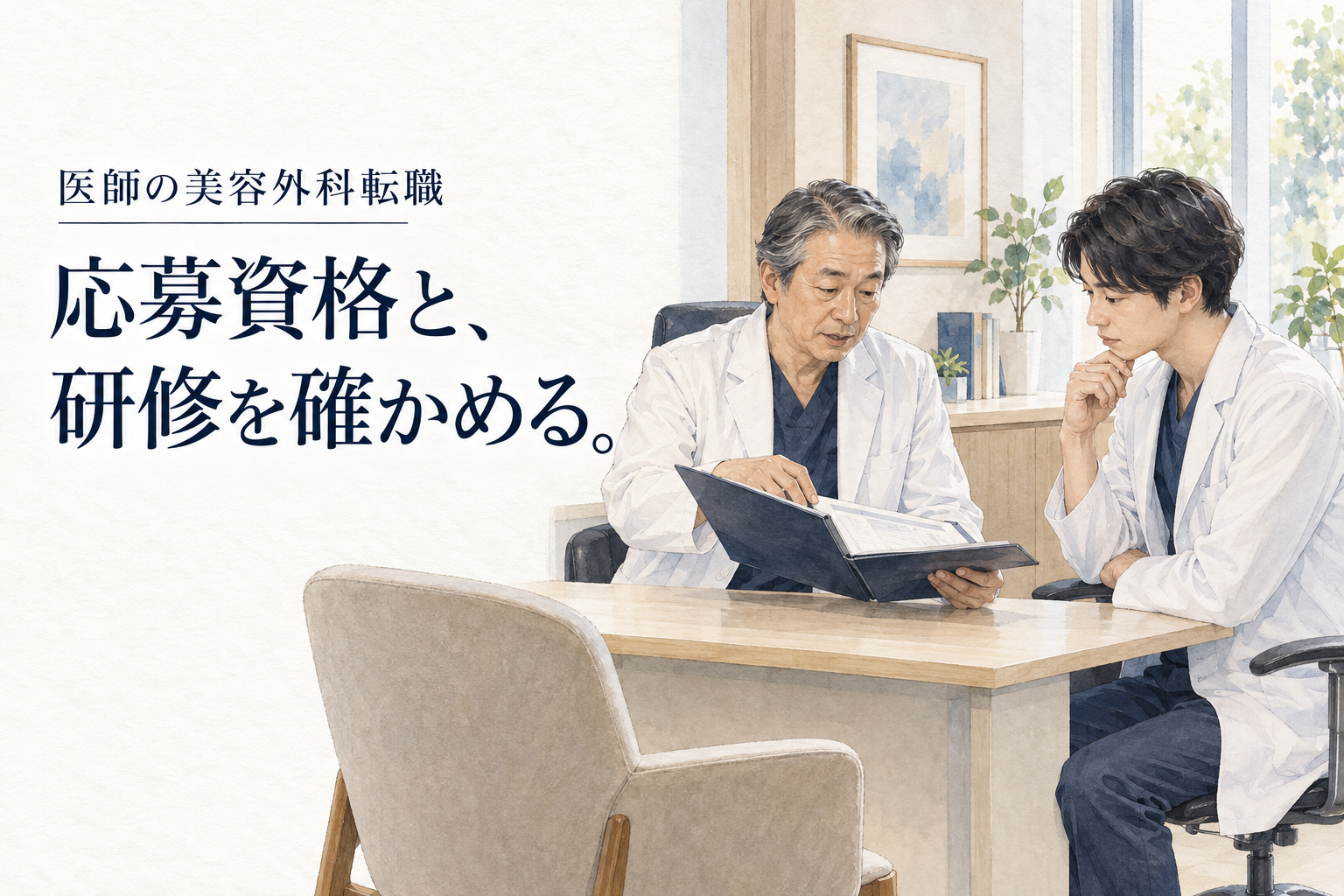 医師 美容外科 転職。美容外科への転職を考える医師へ、応募資格、研修と試用、担当範囲の決め方を公式募集で確認します。